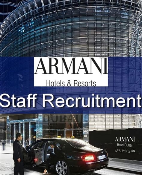 armani hotel careers